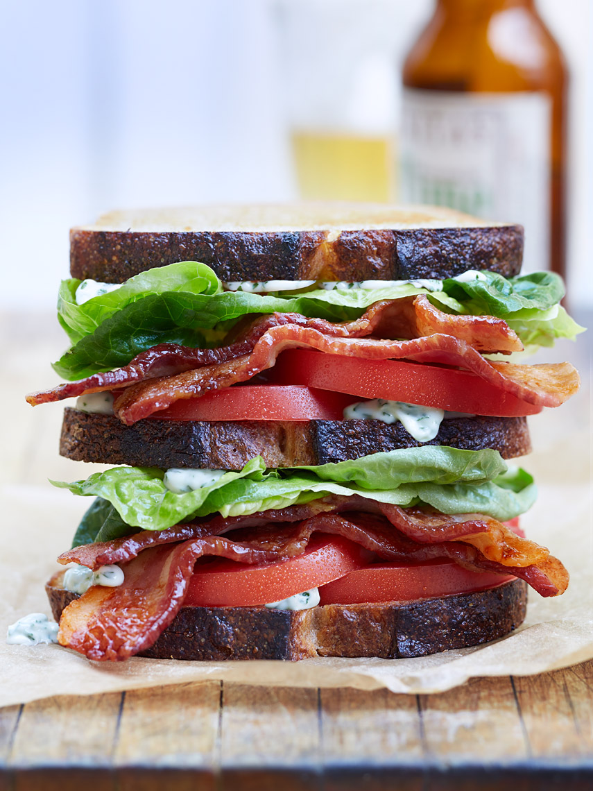 San Jose Restaurant Photographer | James Ellerker | BLT Sandwich