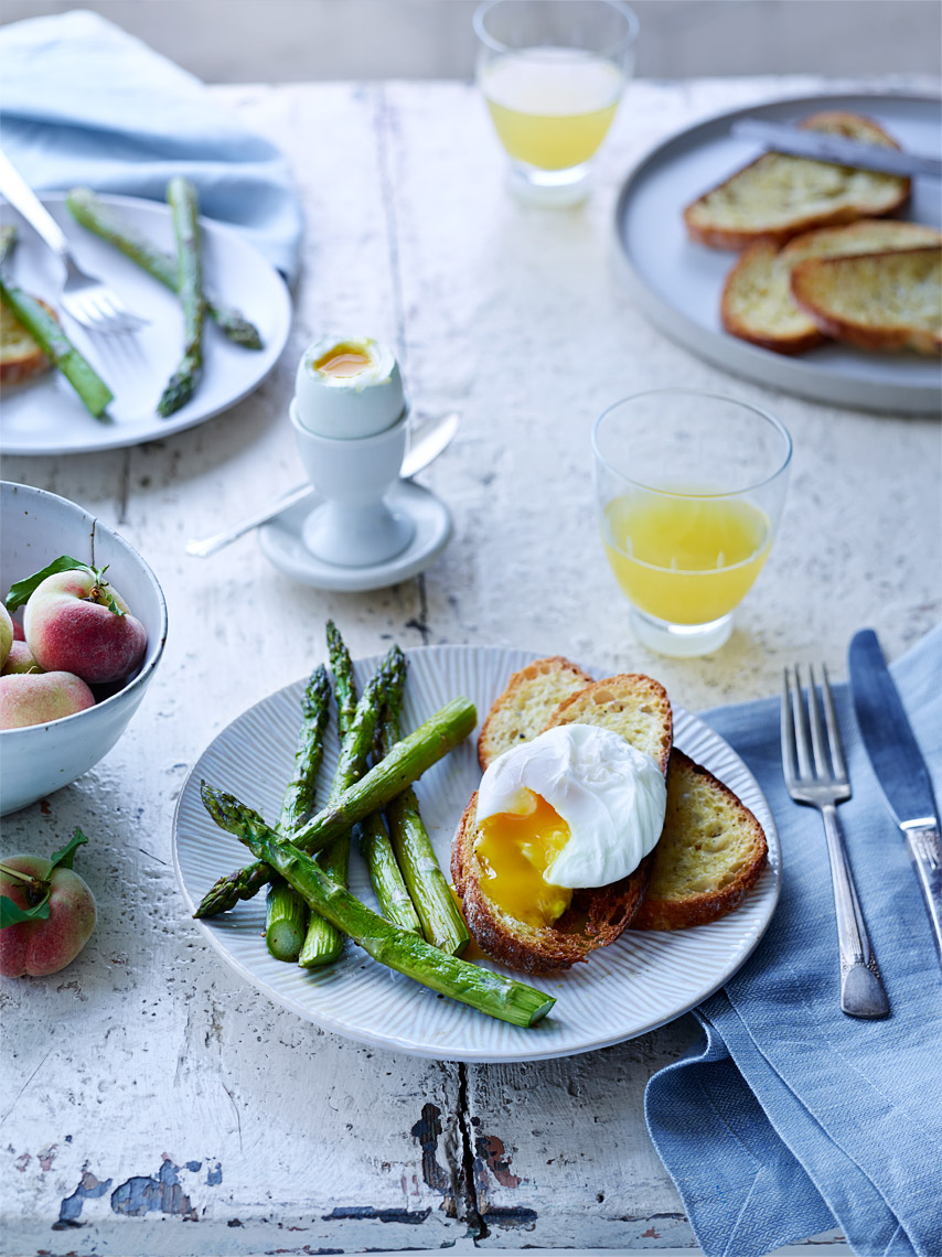 Oakland Food Photographer | James Ellerker | Poached egg breakfast
