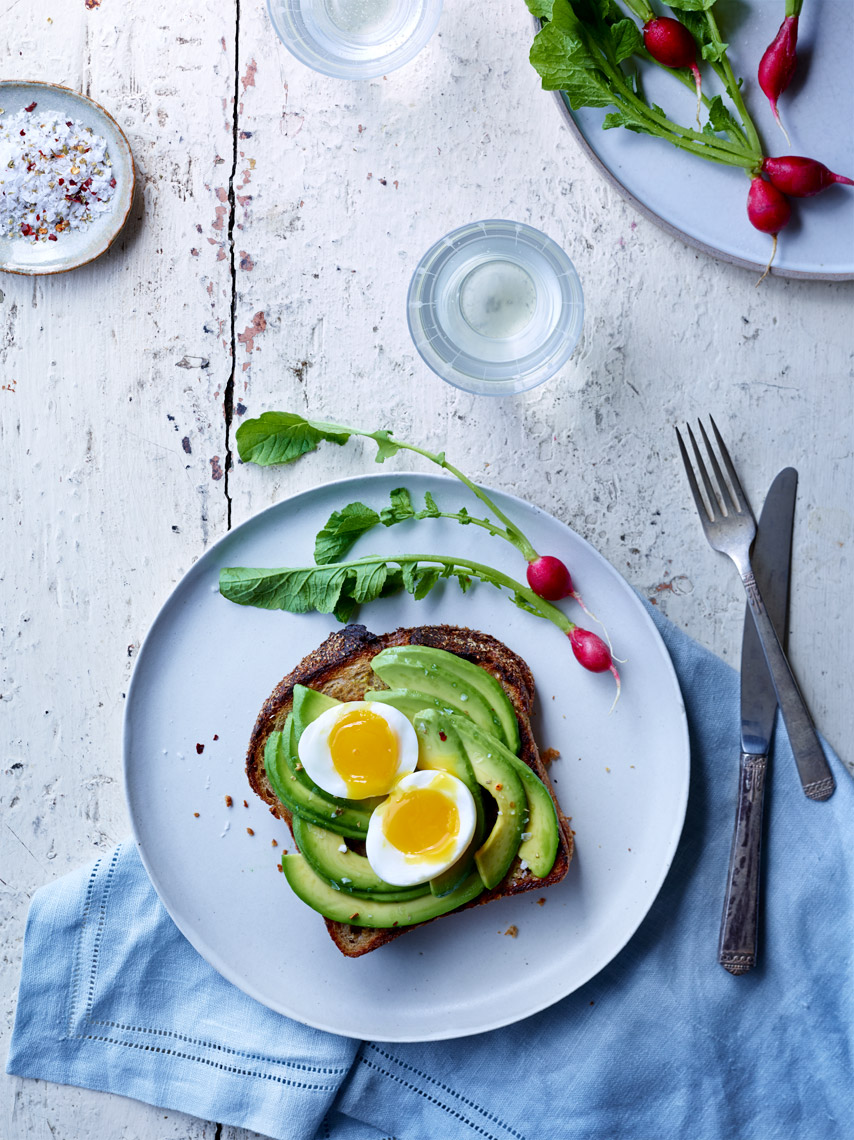 San Francisco Bay Area Commercial Food Photography | James Ellerker | Soft Boiled Egg Breakfast