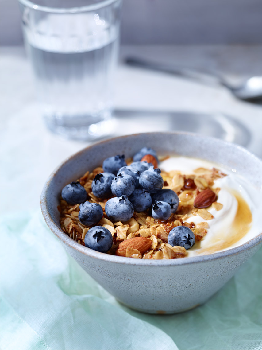 SF Commercial Food Photography | James Ellerker | Granola Yogurt Breakfast