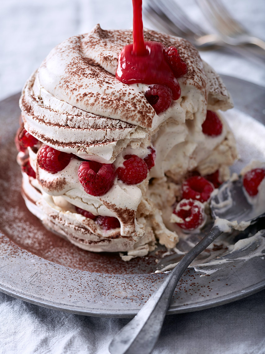 San Francisco Bay Area Restaurant Photographer | James Ellerker | Raspberry Meringue