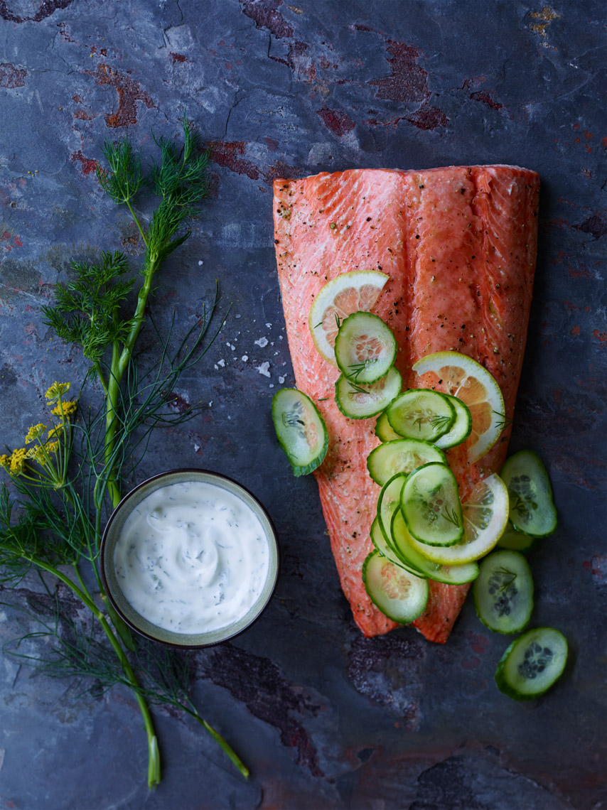 San Jose Food Photographer | James Ellerker | Grilled Salmon