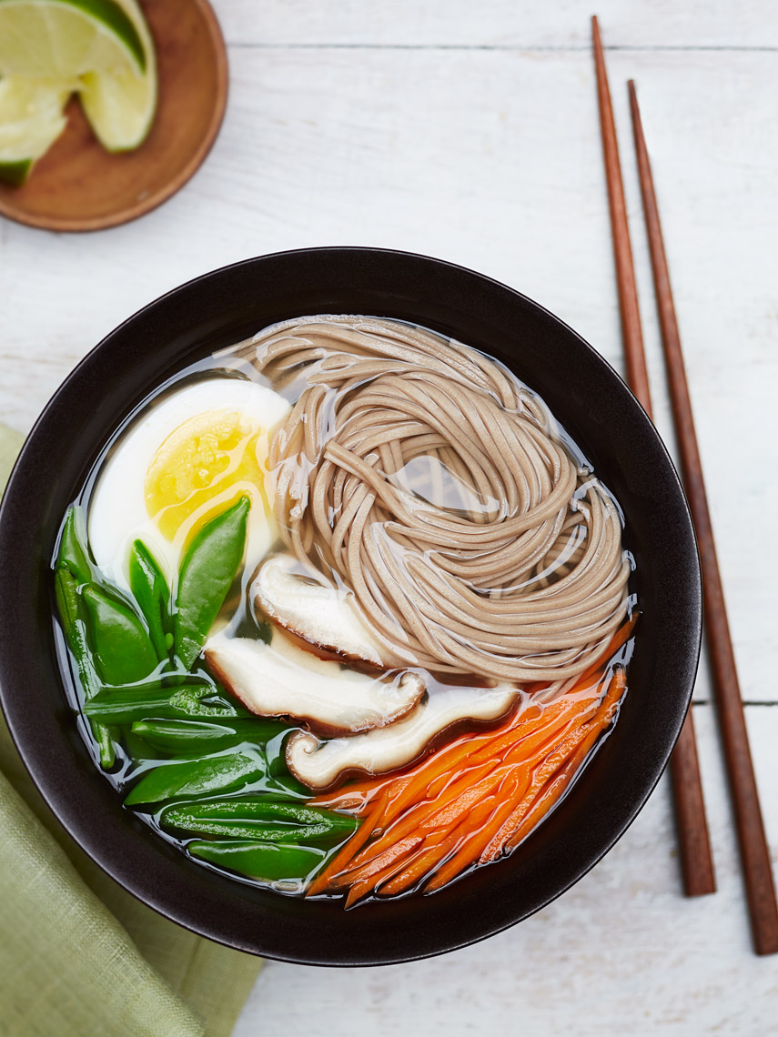 San Jose Bay Area Commercial Food Photographer | James Ellerker | Soba Noodles