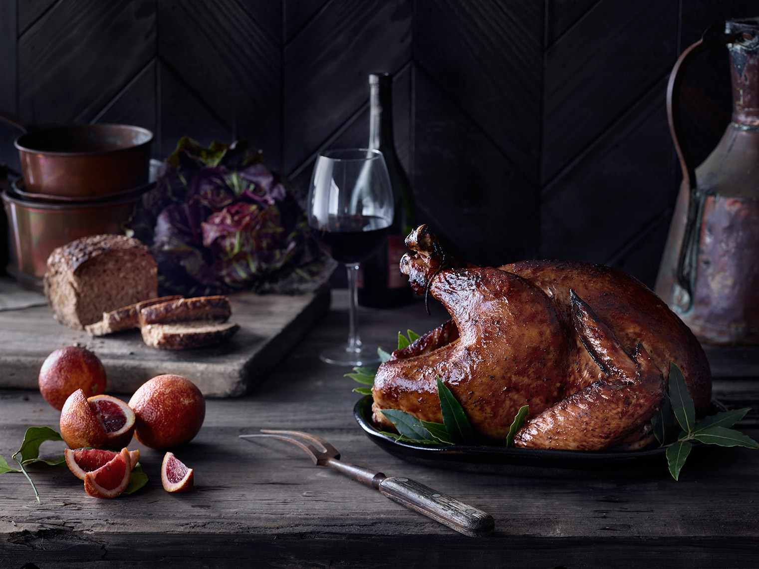 San Francisco Commercial Food Photographer | James Ellerker | Roast Turkey