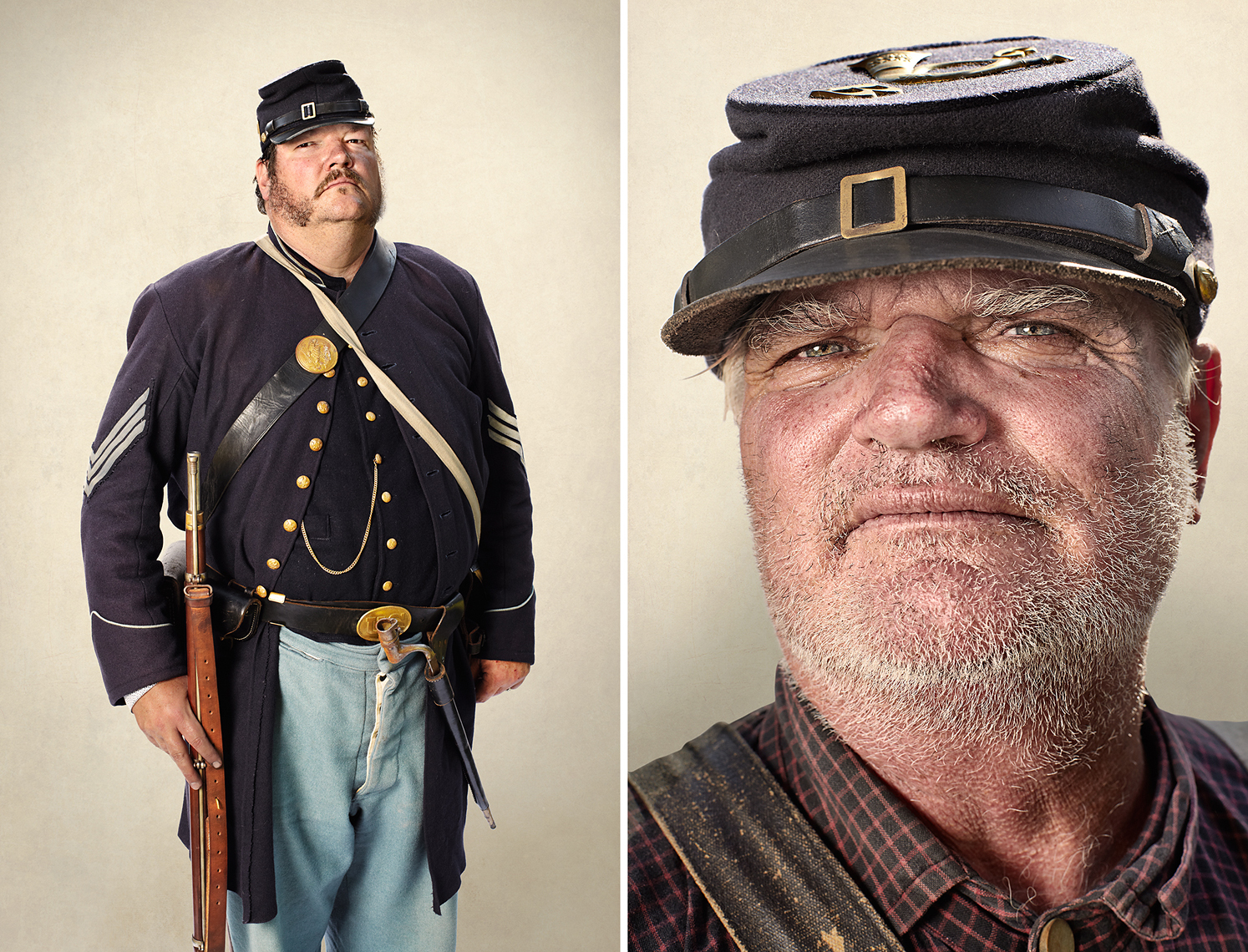 Reenactors Civil War Soldier